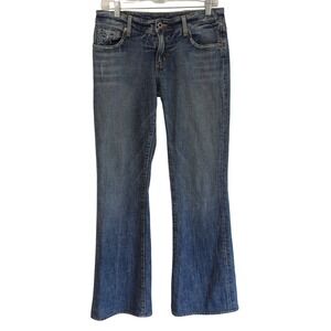 RARE Chip & Pepper Vintage Y2K Low Rise Jeans Womens 28 Bootcut Stretch Made USA